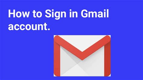 How To Sign In Gmail Account. - Youtube D1B