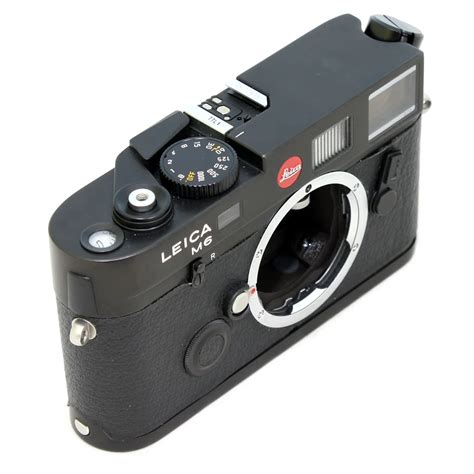 [USED] Leica M6 35mm Rangefinder Film Camera Body with Leica Motor ...