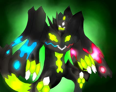 Zygarde 100% form by ColdDork on DeviantArt