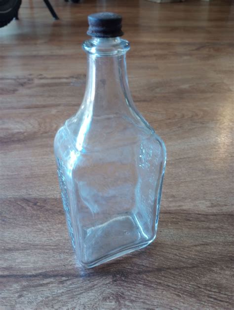 Vintage Lucky Tiger Hair Tonic Glass Bottle - Etsy