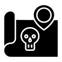Treasure map - Free maps and location icons