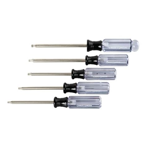 Craftsman 5 Piece Torx Acetate Screwdriver Set - CMHT65051 | Blain's Farm & Fleet