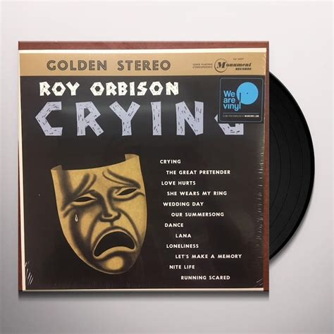 Roy Orbison Crying Vinyl Record