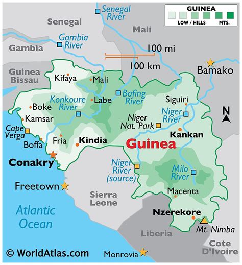 Guinea Maps & Facts - World Atlas