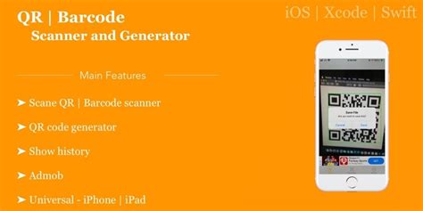 Barcode QR code scanner - iOS App Source Code by CreativeiOS | Codester