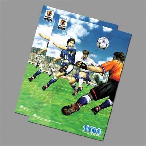 Virtua Striker 2 side art set (conversion kit) – Arcade Art Shop