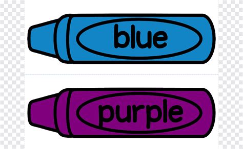 Blue Crayon Coloring Page