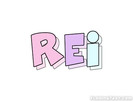 Rei Logo | Free Name Design Tool from Flaming Text