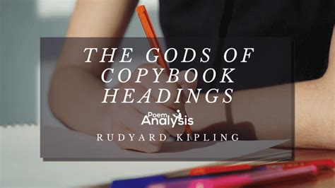 The Gods of Copybook Headings - Poem Analysis