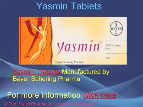 Yasmin Birth Control Pill