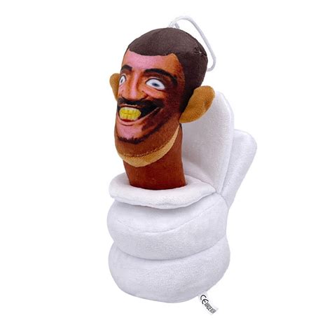 Skibidi Toilet Plush Toilet Man Spoof Plush Toy Male Toilet Plush Toys ...