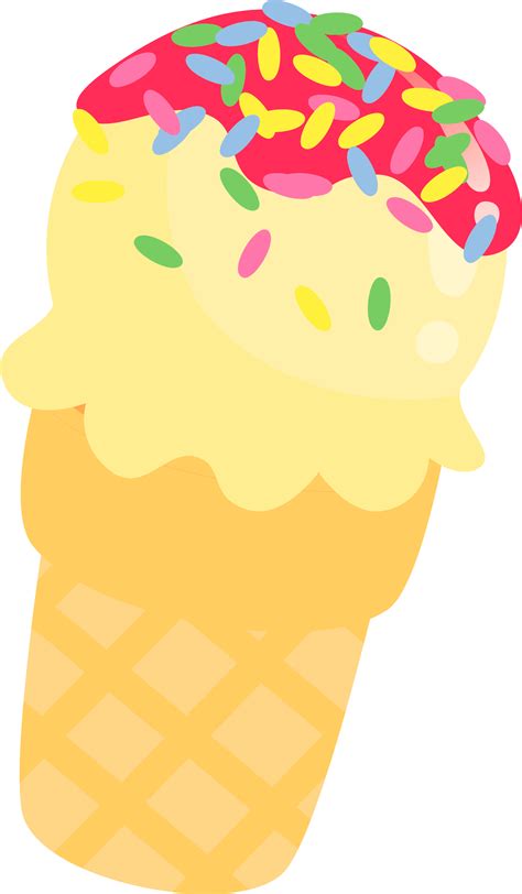 Waffle Cone Clipart Dripping Melting Ice Cream Cone Clip Art Hd Png ...