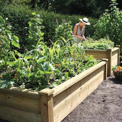 Superior Wooden Raised Bed Kits - Harrod Horticultural