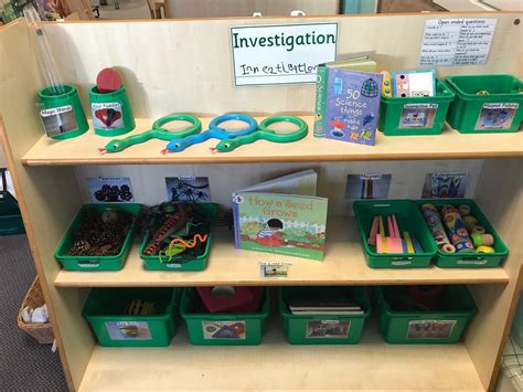 Investigation area at at Asquith Kirkby nursery | Science area, Ks1 ...