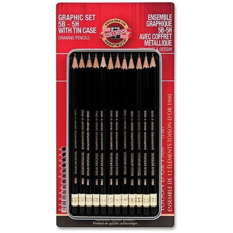 Koh-I-Noor Graphite Pencil Set - Walmart.com - Walmart.com