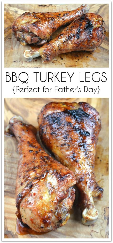 Grilled Turkey Leg Recipe {Perfect for Father's Day}