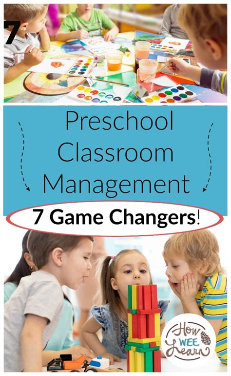 Preschool Classroom Management: 7 Things to Know! - How Wee Learn