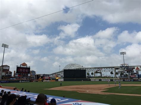 a baseball game is being played on a cloudy day