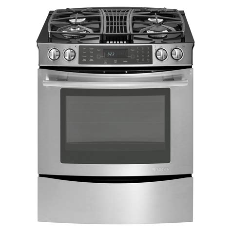 Jenn-Air JGS9900CDS 4.3 cu. ft. Slide-In Gas Downdraft Range w ...