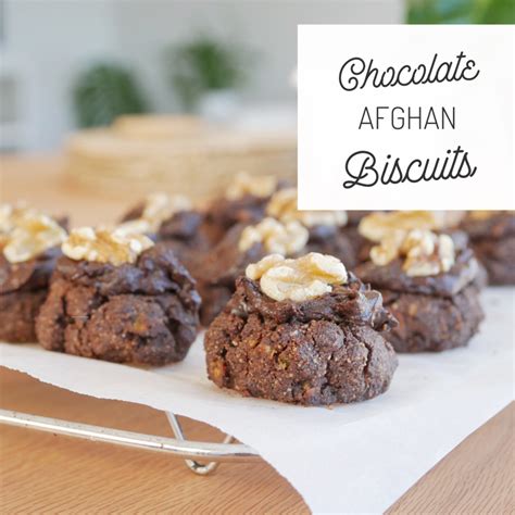 Chocolate Afghan Biscuits — Chloe Moir Nutrition | Afghan biscuits ...