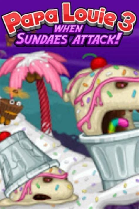 Papa Louie 3: When Sundaes Attack! (Video Game 2015) - IMDb