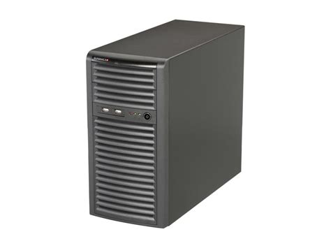 SUPERMICRO CSE-731i-300B Black Mini-Tower Server Case | eBay