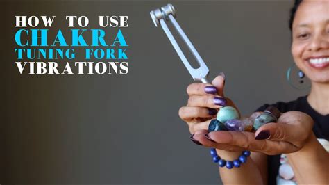 How to Use Chakra Tuning Fork Vibrations @satincrystals - YouTube