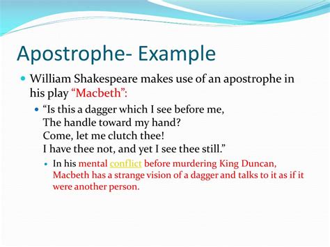 96 apostrophe definition poetry