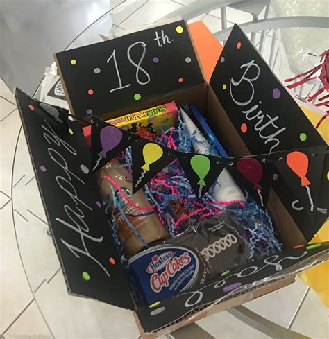 Birthday box #giftsboxes #surprisebox | Birthday box, Gift wrapping, Surprise box