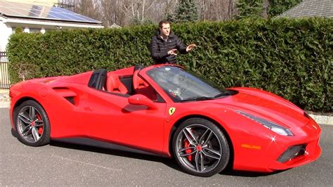 Here's Why the Ferrari 488 Spider Is Worth $350,000 - YouTube