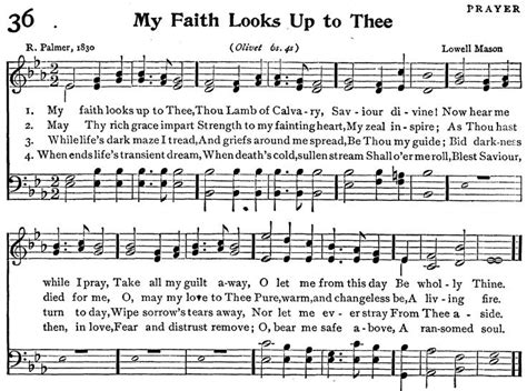 Inspiring Hymn: My Faith Looks Up to Thee