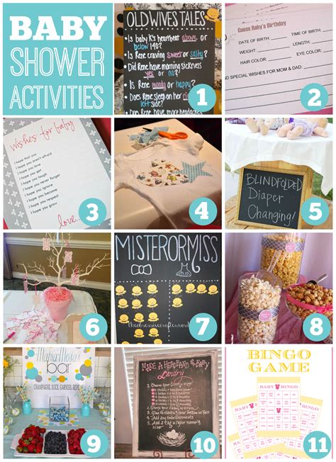 Baby Shower Activities | Catch My Party