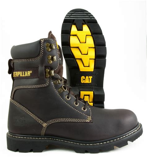 Caterpillar Indiana FX Work Boot - Deep Brown | Brown work boots, Boots ...