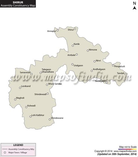 Shirur Assembly (Vidhan Sabha) Election Result 2024 and Constituency Map