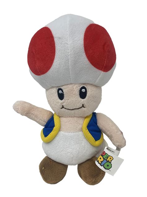 Nintendo Official Super Mario Toad Plush, 18" - Walmart.com