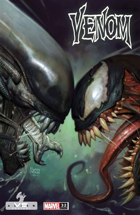 NOV200440 - VENOM #32 BROWN MARVEL VS ALIEN VAR KIB - Previews World