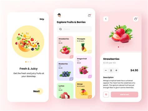 Fruit App on Behance