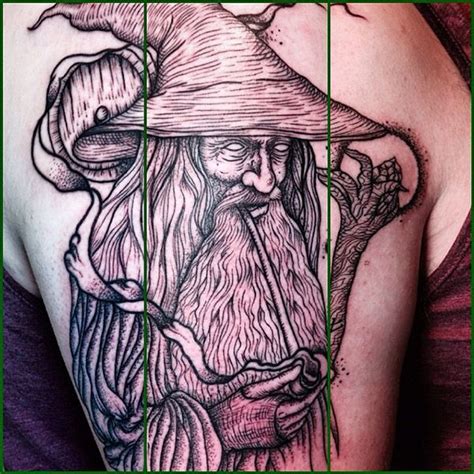 This Gandalf Tattoo is Magnificent [Pic] | Gandalf tattoo, Tattoos, Picture tattoos