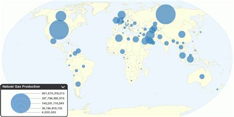 Current Worldwide Natural Gas Production | Nature, Gas, Current