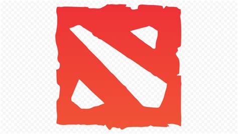 HD Dota 2 Game Red Logo Symbol Sign PNG | Citypng