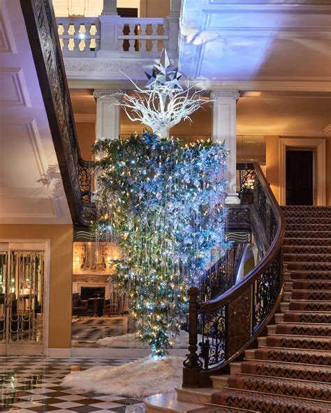 Claridge's Unveil Christmas Tree For 2024 By Sir Paul Smith