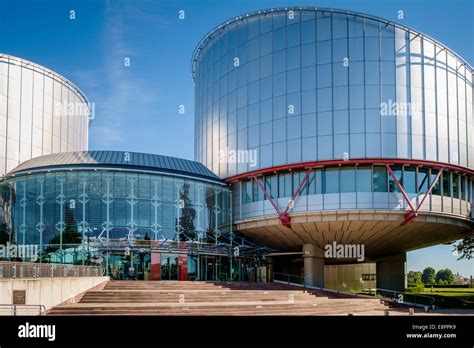 European Court of Human Rights building, Strasbourg, France, Europe ...