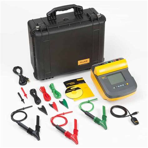 Fluke Insulation Resistance Tester Kit, CAT IV 600V, 250V - 5000V 1550C/Kit: Shop Online at Best ...