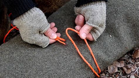 Simple Cinch Knot for Bushcraft and Camping - YouTube