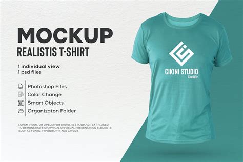 T-Shirt Mockup, Graphic Templates - Envato Elements