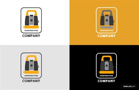 Construction Surveyor Logo in Illustrator, PSD, PNG, SVG - Download | Template.net