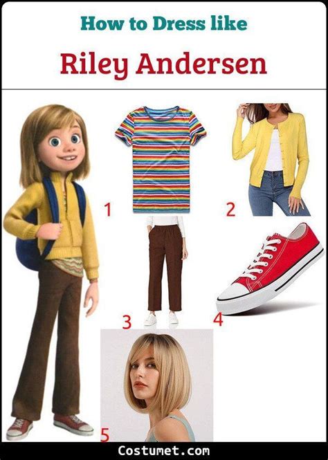 Riley Andersen's Costume from Inside Out for Cosplay & Halloween 2022 in 2022 | Inside out ...