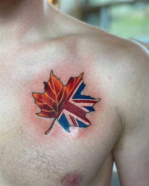 30 Elegant Maple Leaf Tattoos for Your Inspiration | Style VP | Page 12