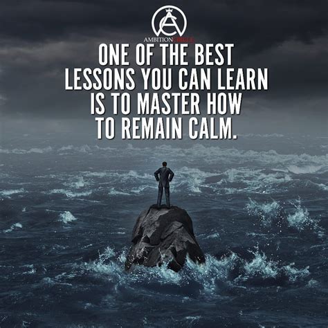 Learn how to stay calm! # DOUBLE TAP IF YOU AGREE! # |📸@millionaire_motivator| Wisdom Quotes, Me ...