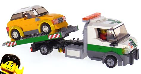 LEGO Rollback / Flatbed Car Carrier Truck MOC